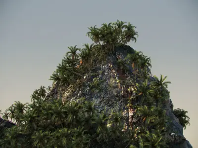 Thailand Rock 2 3D model