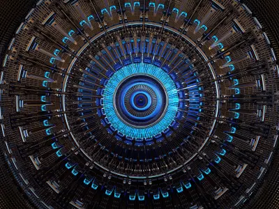 Cyber Eye Implant 3D model