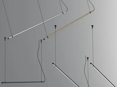 Modern Ceiling Pendant Collection 3D model