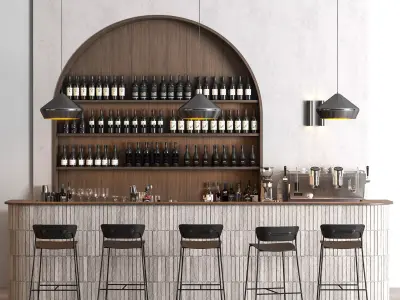 Marrone Bar 3D model