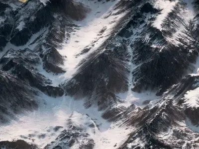 Mountain Range 02 3D model