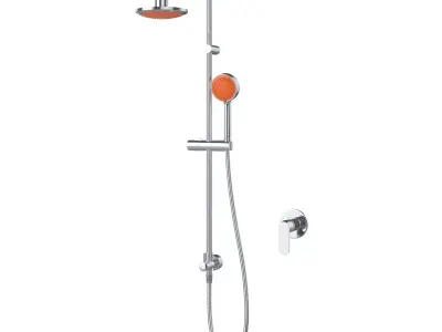 Liano Shower 3D model