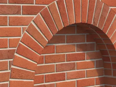 Swanage Handmade Light Red Multi Texture