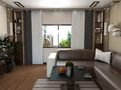 VOID Living Room 1 3D model