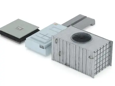 Rooftop 06  3D model