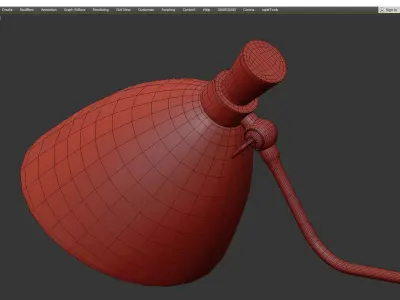 Sinclair Wall Sconce Low-poly 3D model