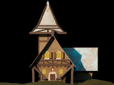 Tavern Cafe 3D model