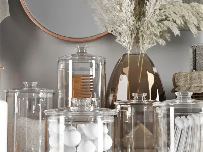 Bathroom accessories04 3D model