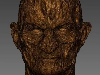 Freddy Krueger head - Printable impresion 3d 3D print model