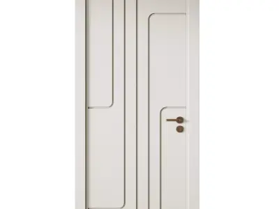 Soft Boz Vizon Interior Door 21 3D model