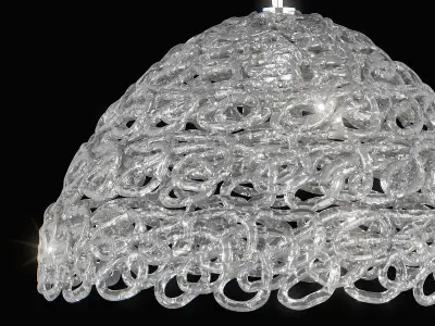 603110 Murano Lightstar Chandelier 3D model