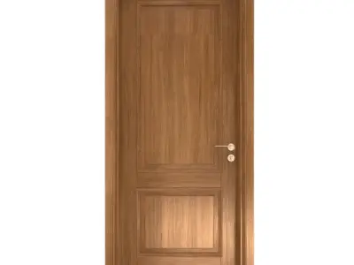 Brown Door 3D model