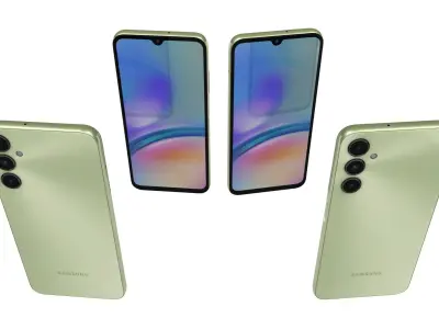Samsung Galaxy A05s Light Green 3D model