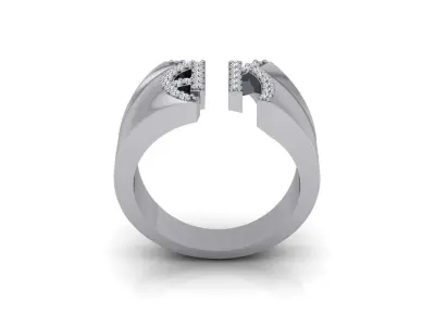 Initial ring AK 3D print model