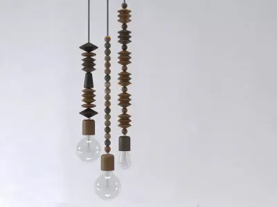 Bright Beads 3D model