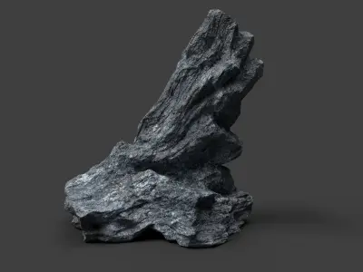 Rock 7-4 Low-poly 3D model purchase