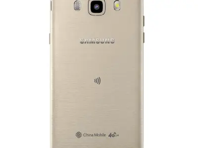 Samsung Galaxy J5 2016 Gold 3D model
