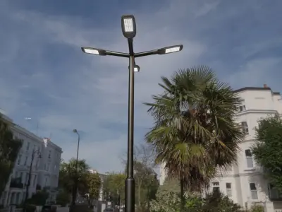 Street Light 12 version 4 3m with pole 3 Low-poly 3D model