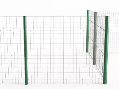 ClearVu Fence RailClone Preset 3D model