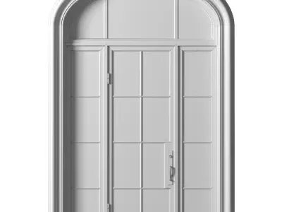Arc Classic Entrance Door Window 3D model
