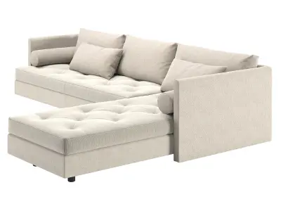 Nomade 2 Corner Sofa 3D model