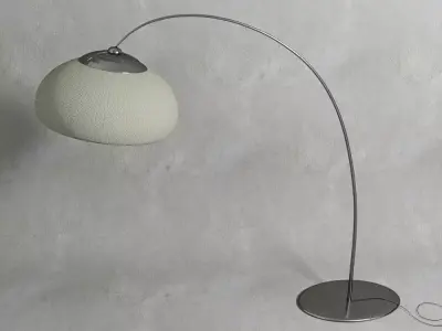 Modern Floor Lamp  Low-poly 3D model