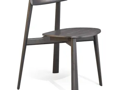 Cizeta Remo - Dining Chairs Low-poly 3D model