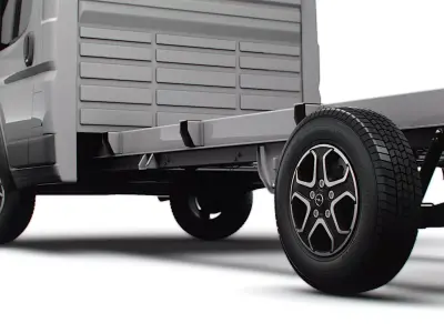 Opel Movano Chassis SingleCab L4 2026 3D model