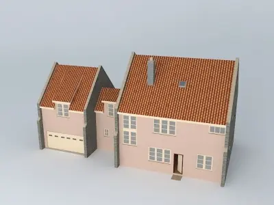 Italian villa Free 3D model