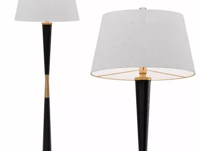 DEMPSEY FLOOR LAMP Low-poly 3D model