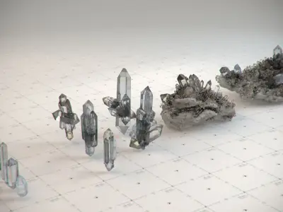  Crystal Model Kit - 6 Types Trigonal 