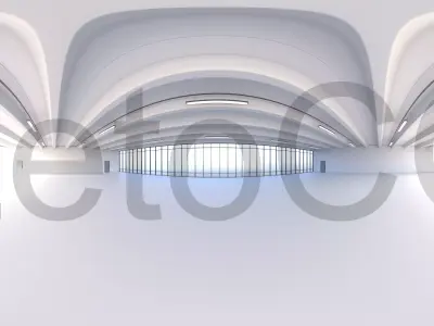 HDRI - Office Space Interior 4 - HDR - EXR - 8192x4096 Texture