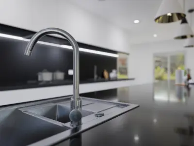 Modern Kitchen 3D model