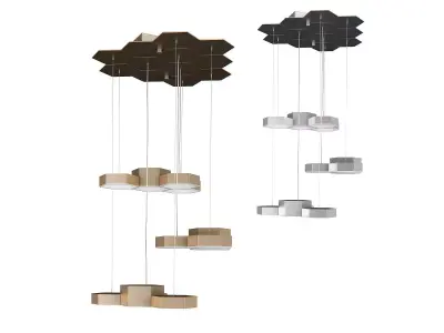 75022x Favo Lightstar Hanging Lamp 3D model