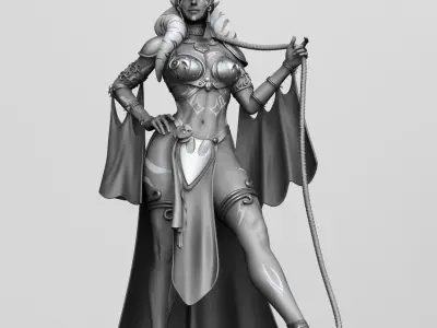 Female Togruta Dancer 3D print model