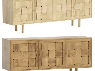 Otto Sideboard 3D model
