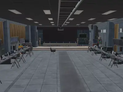 command center 3D model