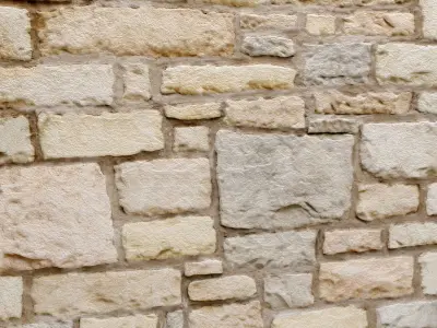 Stone Wall 3D model