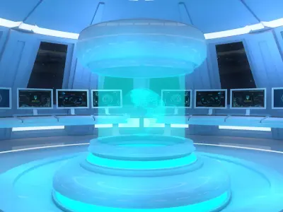 Sci Fi Room 3D model