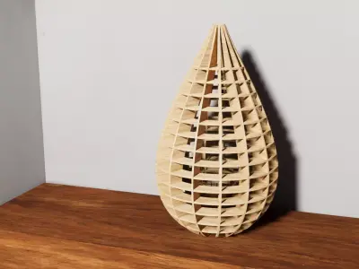 Bedside Lamp 3D model