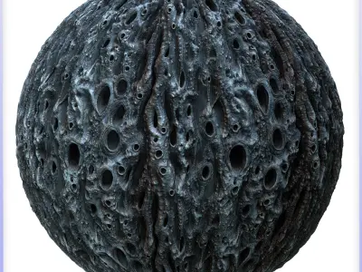 Stylized Lava Seamless Texture Texture