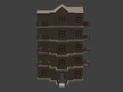 House Model 37 Low-poly 3D model
