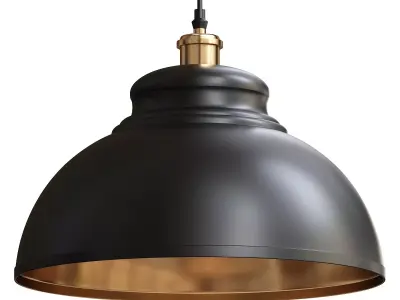 Metal lamp 3D model buy