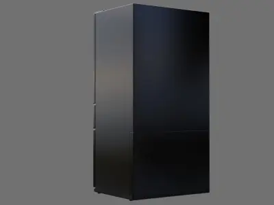 Refrigerator 3B Low-poly 3D model