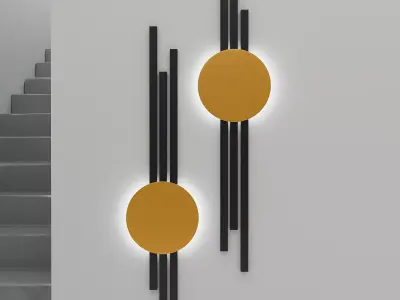 Luxora Wall deco Free 3D model