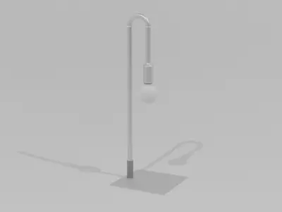 disk lamp Free 3D model