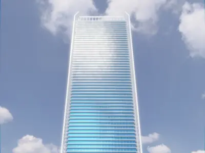 Parametric Building 1a8 3D model
