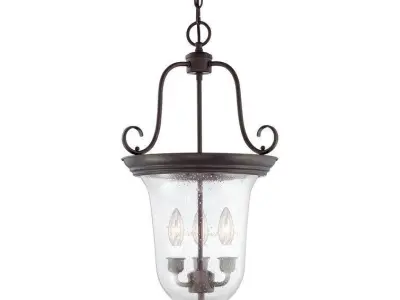 Cowger Lanterns Lights Foyer Pendant 3D model