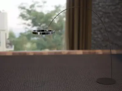 Mito Largo Floor Lamp 3D model