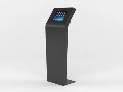 Kiosk Tablet Floor Stand 3D model